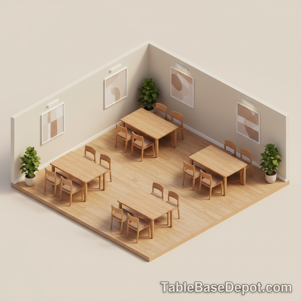 Restaurant Table Layout & Room Planner Tool | Tables, Chairs & Booth ...